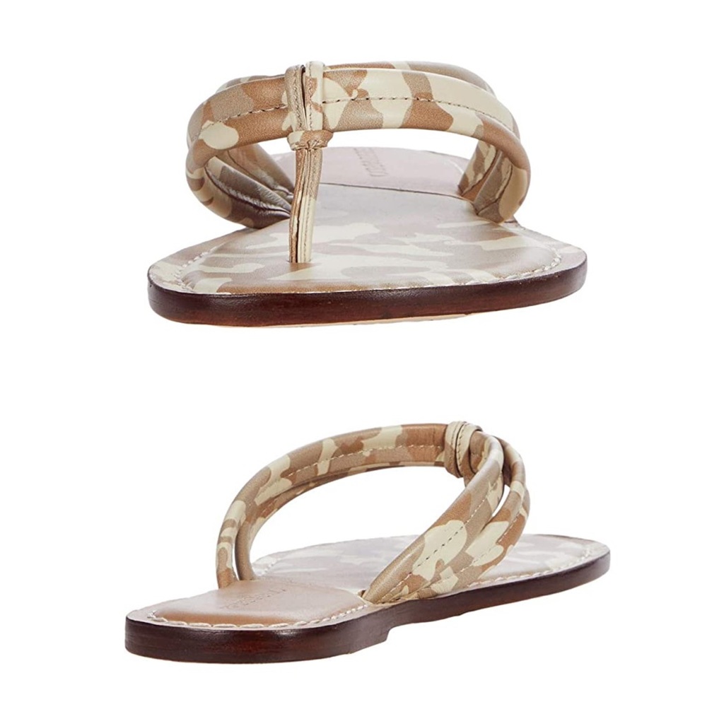 Anthropologie Bernardo Miami Desert Sand Camouflage Flip Flop Sandals NEW 10 - Picture 10 of 10